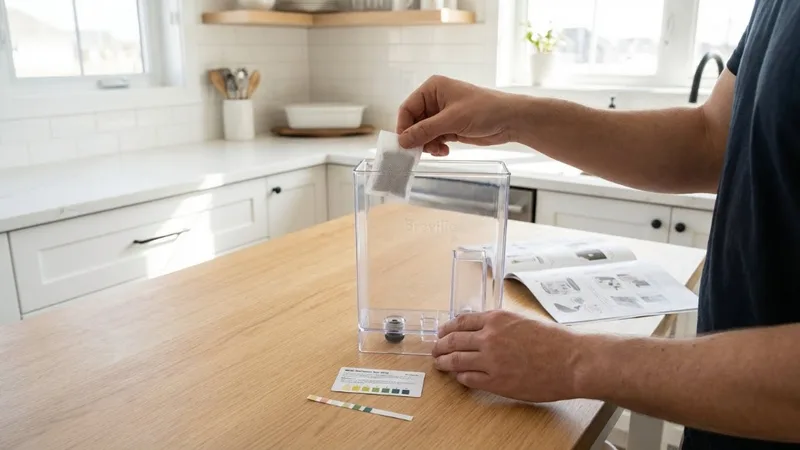 Water Tank Prep: Filter Installation & Hardness Test Guide