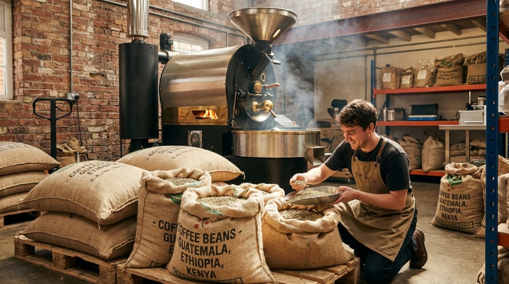 Local Coffee Roastery Operation