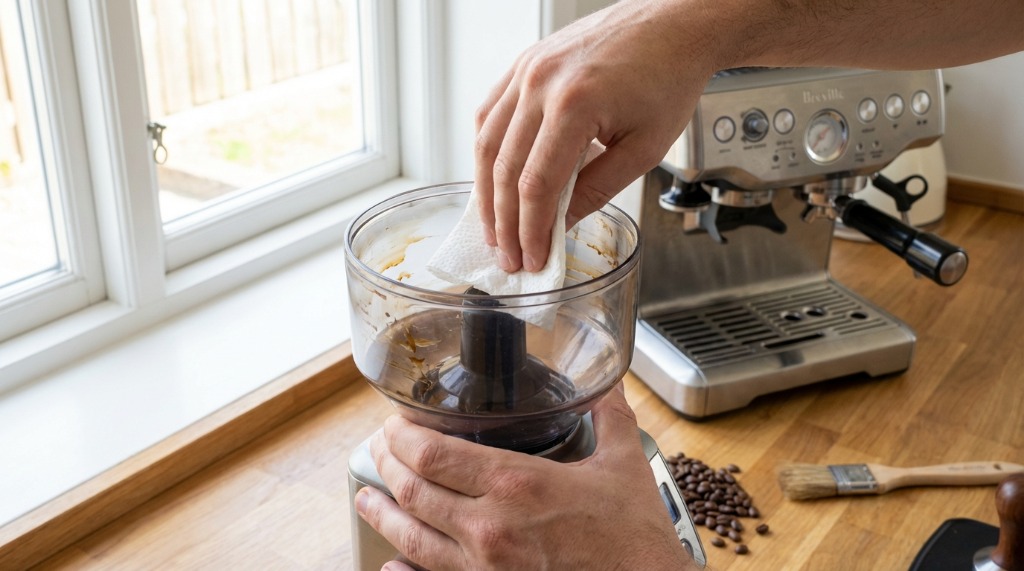 How to Clean Your Breville Bean Hopper: Removing Oil Buildup