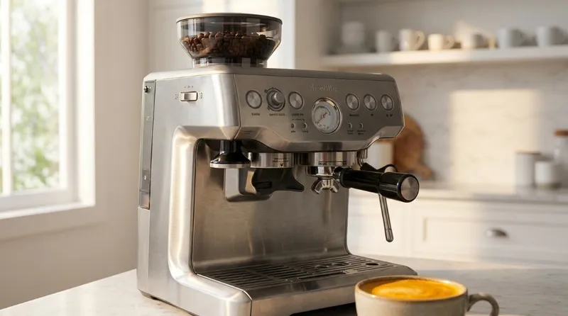 Breville Barista Express close-up