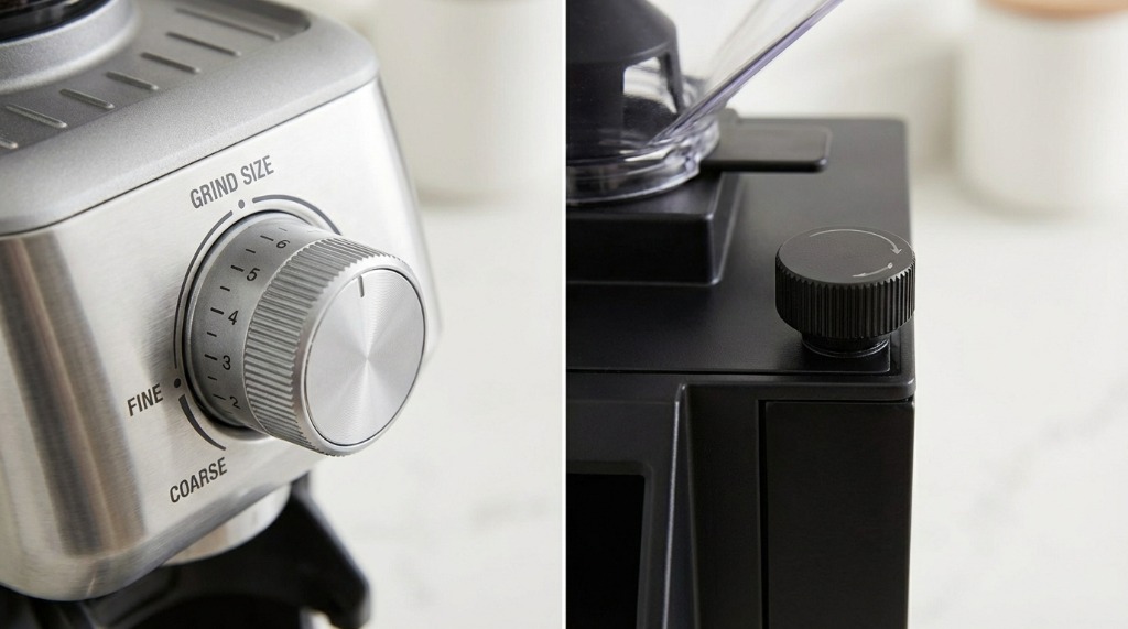 Breville Built-In vs External Stepless Adjustment Comparison