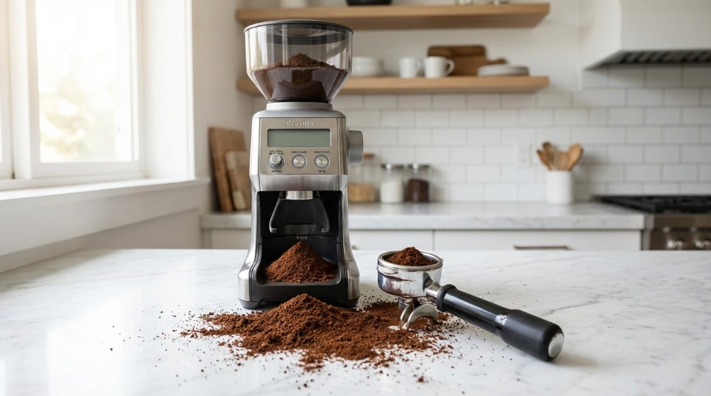 Breville Grinder Retention: How to Reduce Waste