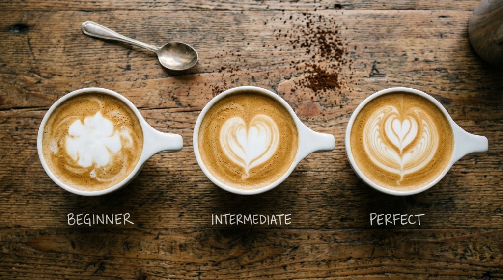 Heart progression from beginner to perfect