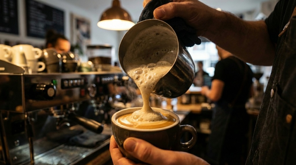 Too Foamy Stiff Milk for Latte Art