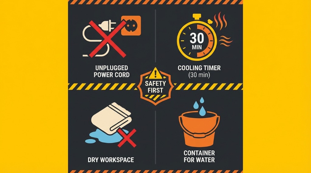 Breville OPV Modification Safety Checklist Infographic